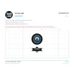 Actual size 1:1 print guide for 32mm Concave Sliding Door Roller – Nylon 40kg on a 10 mm grid