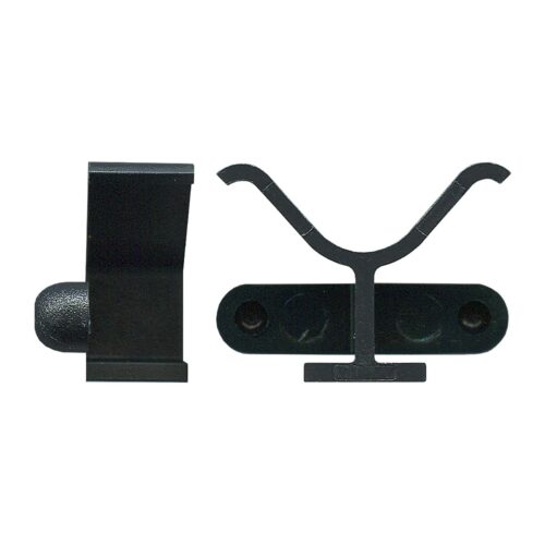 Flyscreen Retaining Spring Clip for aluminium flyscreens and windows. TradeBase Australia part RSC4312BLK.