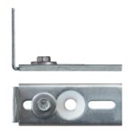 TradeBase 68.2mm Shower Screen Jamb Bracket, suits bi-fold doors