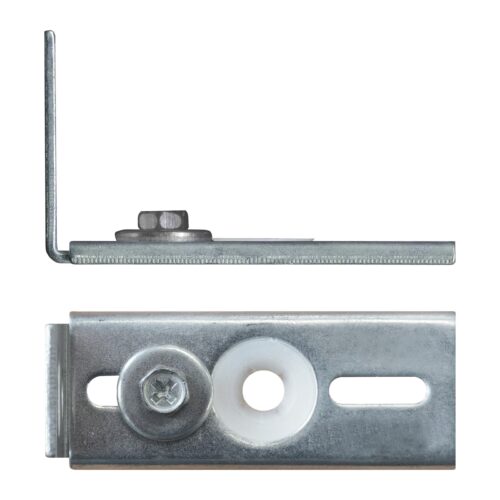 TradeBase 68.2mm Shower Screen Jamb Bracket, suits bi-fold doors