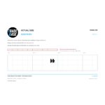 Actual size 1:1 print guide for 130mm Shower Screen Handle – Suits Shower Screens on a 10 mm grid