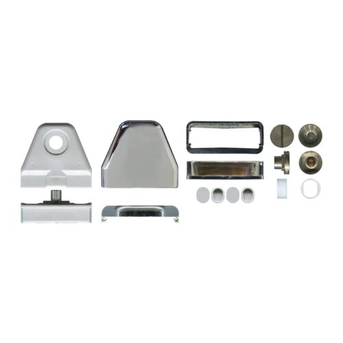 TradeBase 46.7mm Shower Screen Pivot Set, suits hinged shower screens