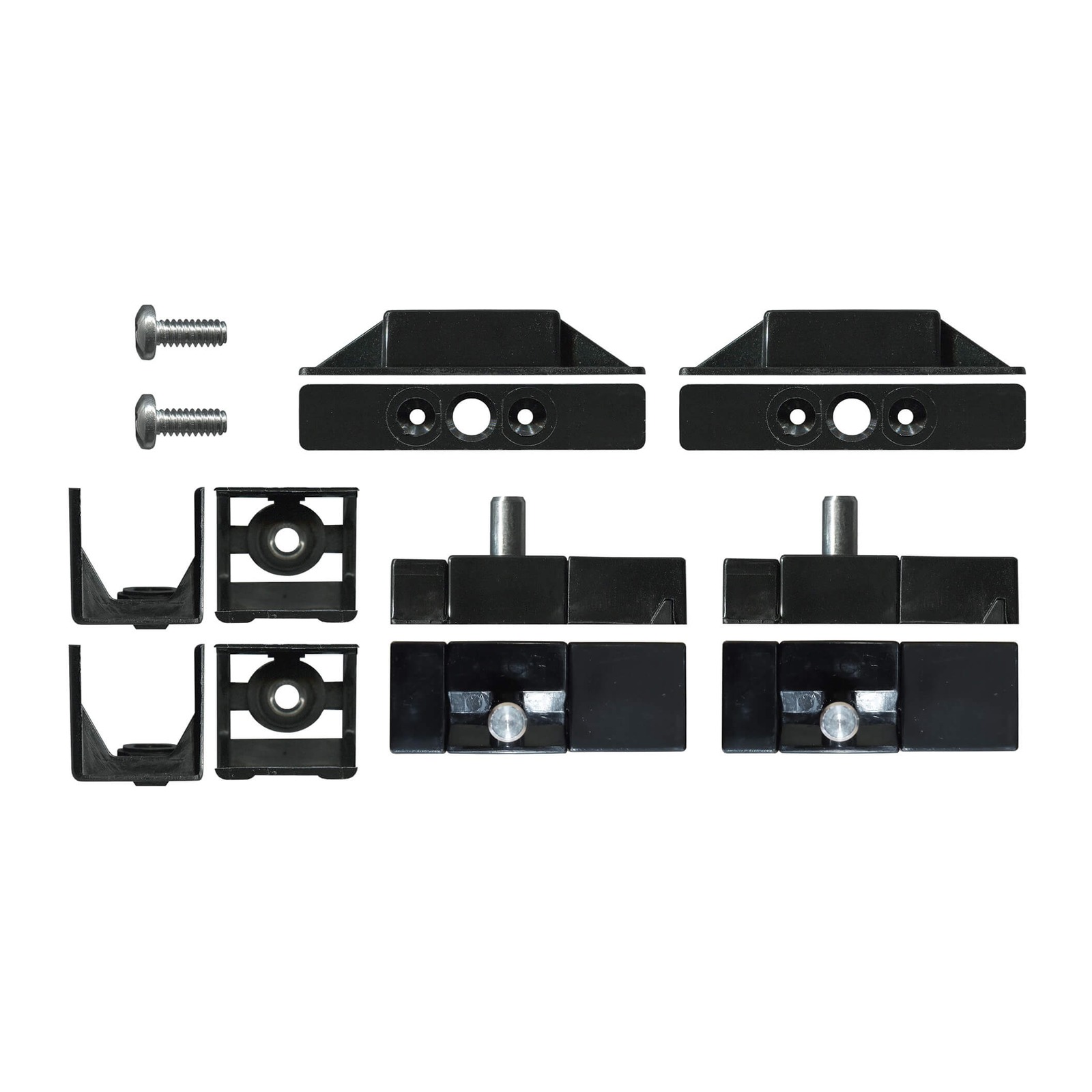 58.4mm Shower Screen Pivot Set – Suits Hinged Shower Screens - TradeBase SHPVT58 TradeBase 58.4mm Shower Screen Pivot Set, suits hinged shower screens