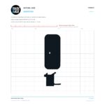 CTH6173 Keyed Window Catch & Spring actual size identifier, 1:1 scale print sheet on a 10 mm grid