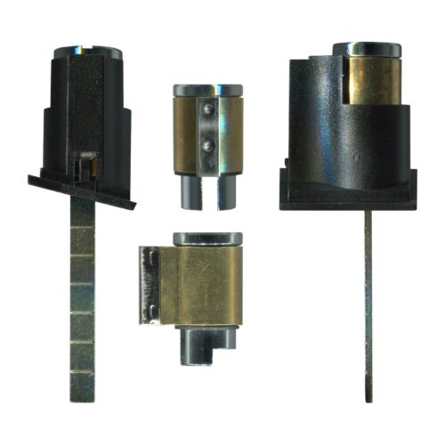Patio Door Lock Cylinder and Keys – Twin Pin – Suits D-Handle Lock - TradeBase Australia part CYL8141.