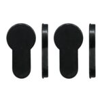 Screen Door Cylinder Plug – Suits Screen Door – Pair – Black - TradeBase Australia part CYP8150BLKCHP.