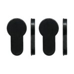 Screen Door Cylinder Plug – Suits Screen Door – Pair – Black - TradeBase Australia part CYP8150BLKCHP.