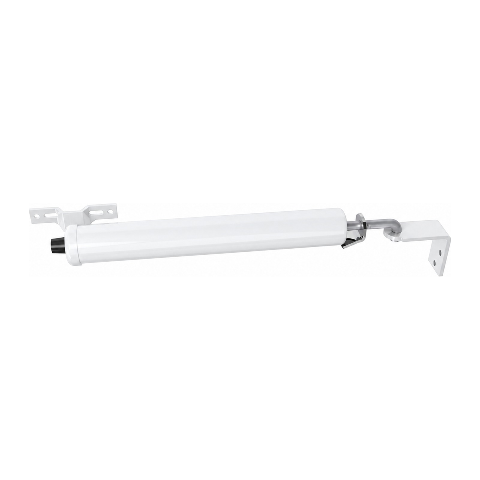 Pneumatic Door Closer Universal White - TradeBase DCRWHT Pneumatic Door Closer Universal White pneumatic screen door closer in White