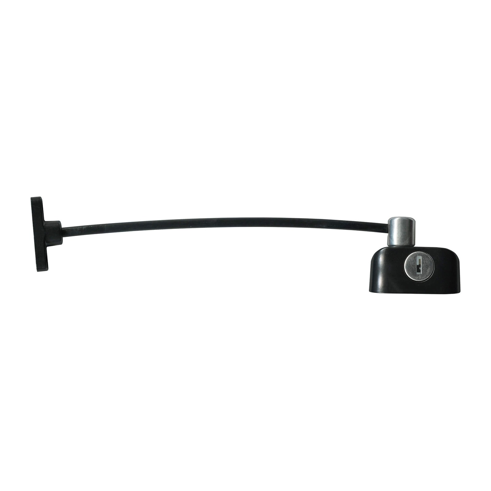 Window Opening Cable Restrictor Lock - LCK8255 Window Opening Cable Restrictor Lock – Keyed – Black, White - TradeBase Australia part LCK8255.
