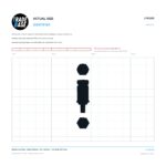 Actual size 1:1 printable identifier for LPS2103 Window Lock Push - TradeBase Australia. Print on A4 at 100% and lay your part on the outline. 10 mm grid, 100 mm calibration bar. Measures 15.9 x 14.5 mm and 16.1 x 42.1 mm and 16.2 x 14.1 mm.