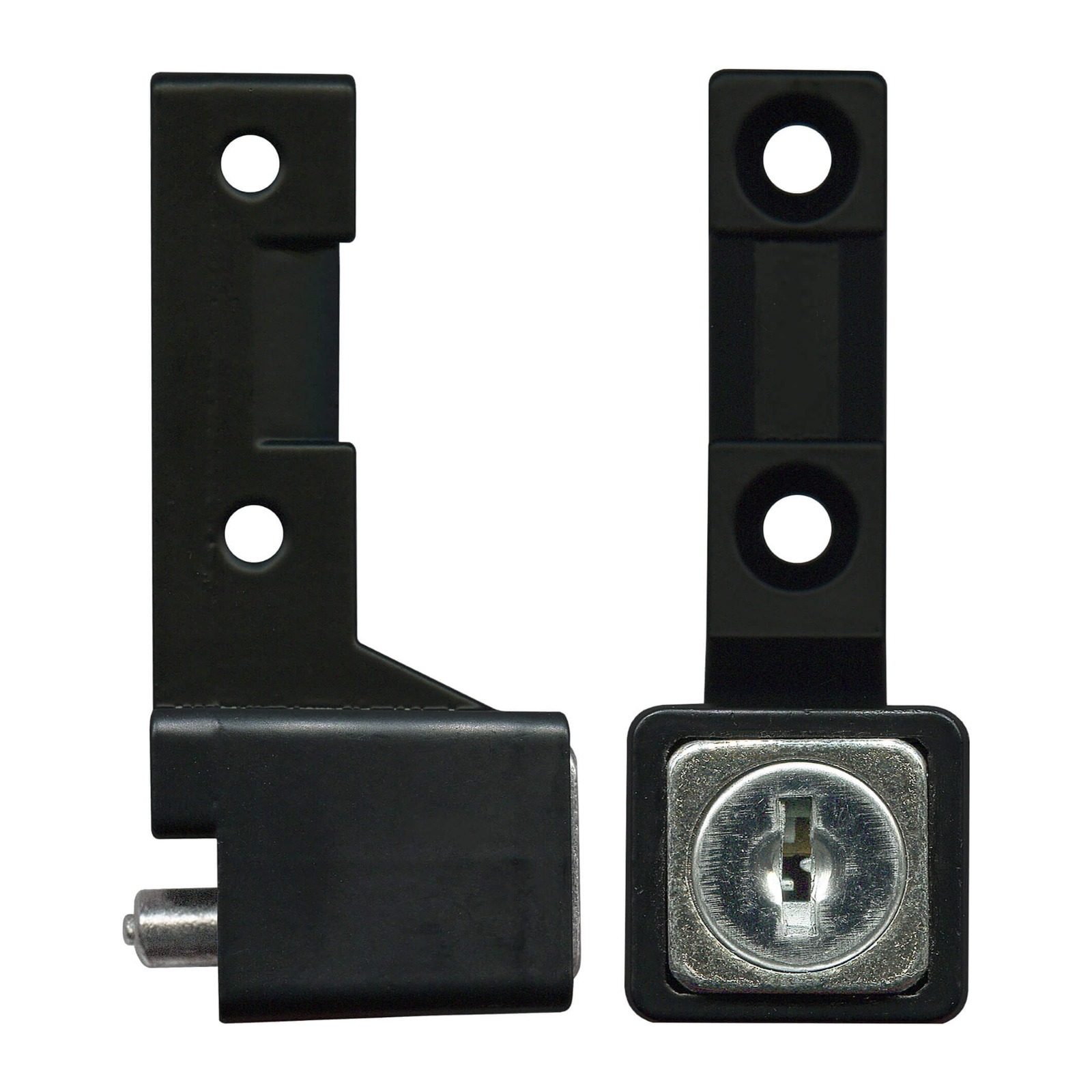 Sliding Aluminium Window Push Lock - LPS8240BLK Sliding Aluminium Window Push Lock – Keyed – Black - TradeBase Australia part LPS8240BLK.
