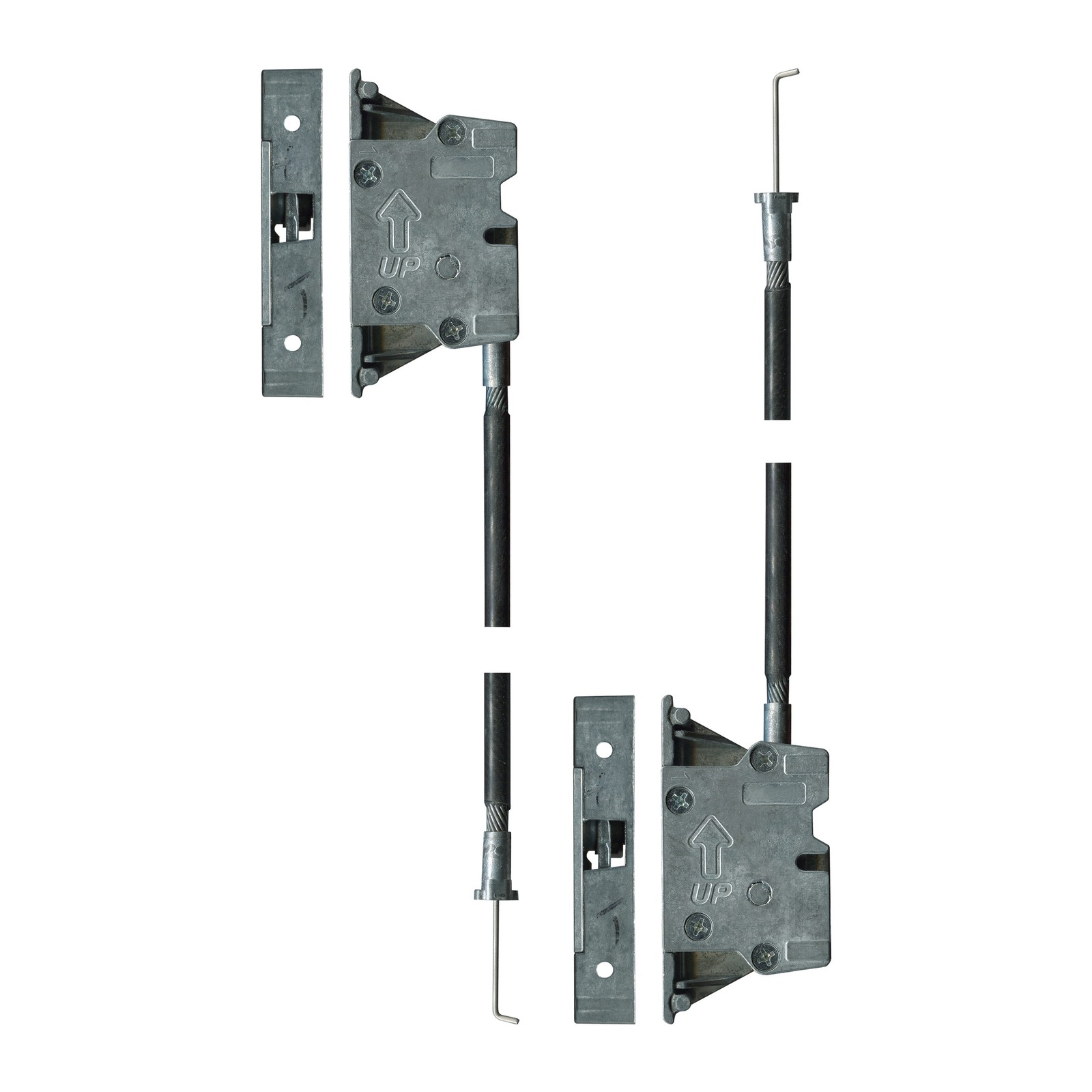 Security Door Remote Lock Kit - LRK8821KIT Security Door Remote Lock Kit – Suits Sliding Security Doors – Black - TradeBase Australia part LRK8821KIT.
