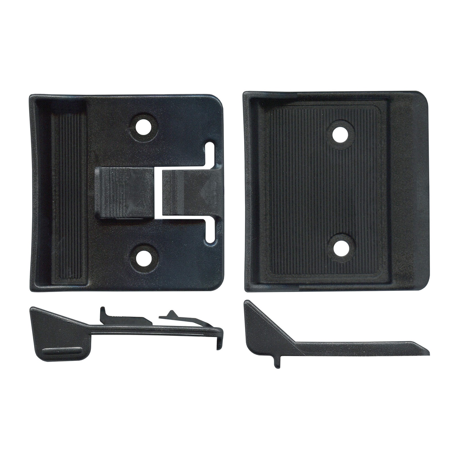 Sliding Screen Door Latch - LTC6073 Sliding Screen Door Latch – Suits Sliding Screen Door – Black - TradeBase Australia part LTC6073.