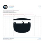 Actual size 1:1 printable identifier for LTC8081 Sliding Screen Door Latch - TradeBase Australia. Print on A4 at 100% and lay your part on the outline. 10 mm grid, 100 mm calibration bar. Measures 83.2 x 10.4 mm and 83.2 x 54.8 mm.