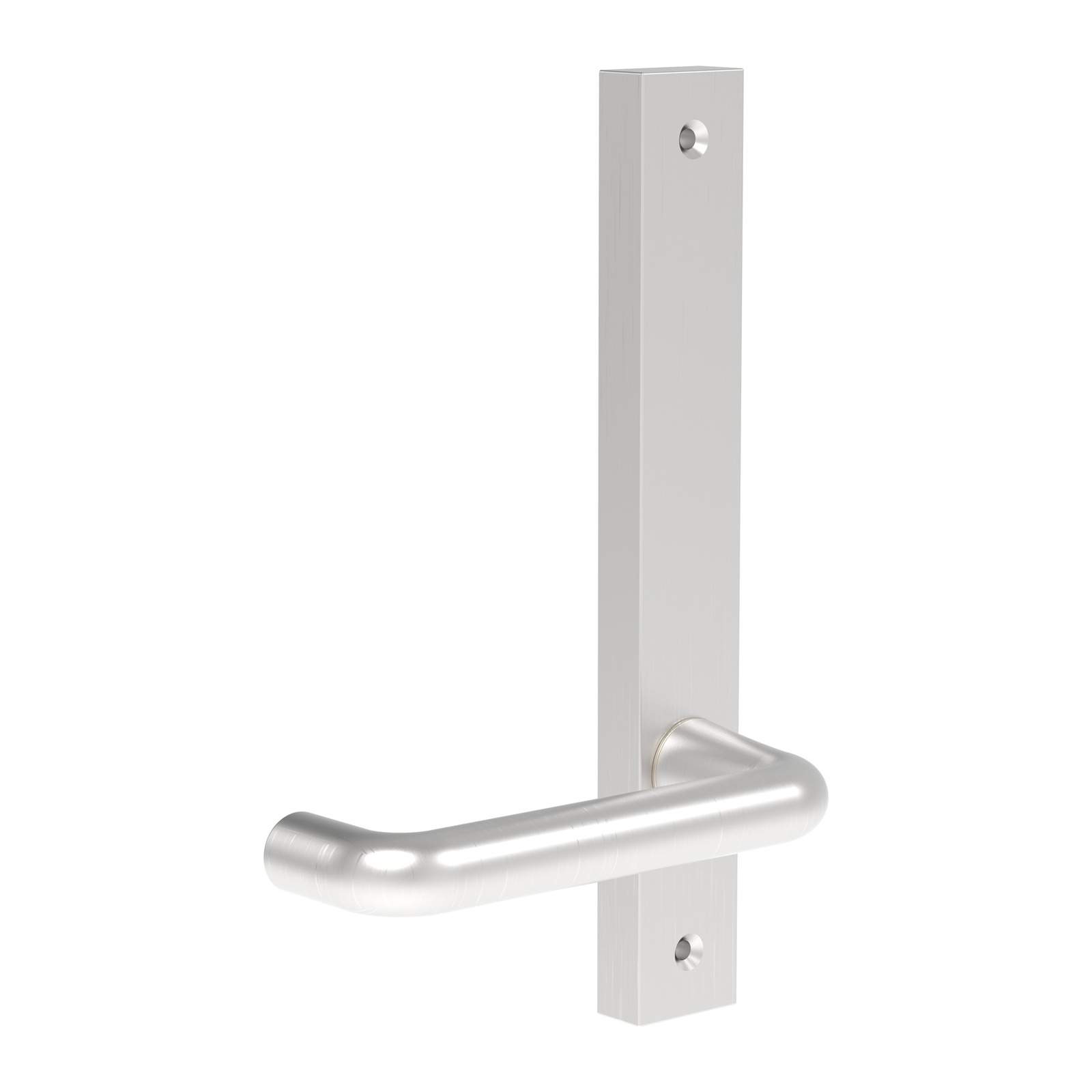 Narrow Stile Internal Plate & Lever – No Cylinder Hole – Suits NL Mortice Locks – Satin Chrome - TradeBase NLF1242STC TradeBase Narrow Stile Internal Plate & Lever – No Cylinder Hole – Suits NL Mortice Locks – Satin Chrome in Satin Chrome