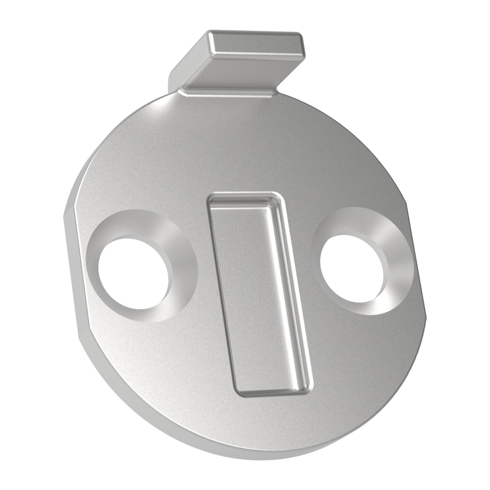 W Cam – Suits 6 Pin C4 Oval Cylinders - TradeBase OCC1286W TradeBase W Cam – Suits 6 Pin C4 Oval Cylinders in Satin Chrome