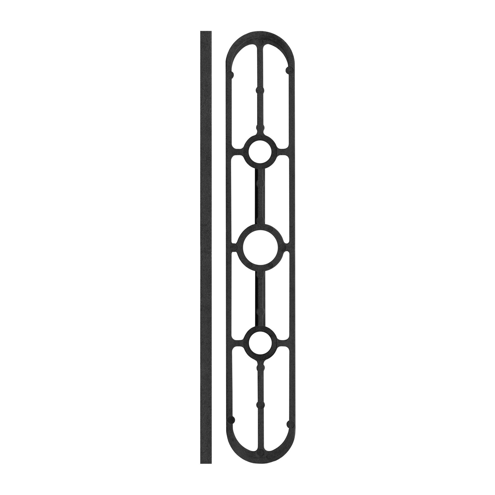 Sliding Patio Door Lock Packer - PKR8659 Sliding Patio Door Lock Packer – 5mm – Suits Deadlocks – Black - TradeBase Australia part PKR8659.