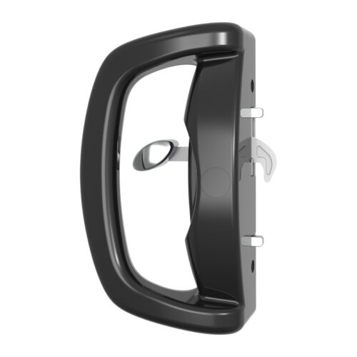 Sliding Patio Door Lock – Dockland – Single Cylinder – Manual Override Egress – Black - TradeBase Australia part PTL8646BLK.