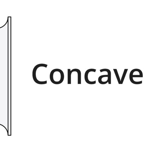 Concave roller profile diagram