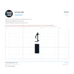 Actual size 1:1 printable identifier for RSC3612 Flyscreen Retaining Spring Clip - TradeBase Australia. Print on A4 at 100% and lay your part on the outline. 10 mm grid, 100 mm calibration bar. Measures 12.7 x 27.2 mm and 12.1 x 27.0 mm.