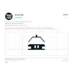 Actual size 1:1 printable identifier for RSC3782 Flyscreen Retaining Spring Clip - TradeBase Australia. Print on A4 at 100% and lay your part on the outline. 10 mm grid, 100 mm calibration bar. Measures 48.8 x 21.3 mm and 49.0 x 16.5 mm.