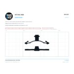 Actual size 1:1 printable identifier for RSC4307 Flyscreen Retaining Spring Clip - TradeBase Australia. Print on A4 at 100% and lay your part on the outline. 10 mm grid, 100 mm calibration bar. Measures 69.7 x 26.8 mm and 69.5 x 13.2 mm.