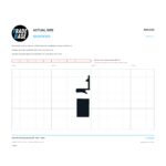 Actual size 1:1 printable identifier for RSC4319 Flyscreen Retaining Spring Clip - TradeBase Australia. Print on A4 at 100% and lay your part on the outline. 10 mm grid, 100 mm calibration bar. Measures 18.0 x 23.7 mm and 15.7 x 23.5 mm.