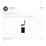 Actual size 1:1 printable identifier for RSC4320 Flyscreen Retaining Spring Clip - TradeBase Australia. Print on A4 at 100% and lay your part on the outline. 10 mm grid, 100 mm calibration bar. Measures 17.9 x 25.7 mm and 15.8 x 25.6 mm.