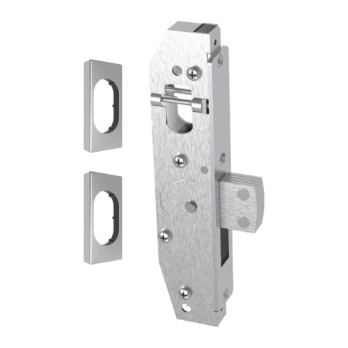 TradeBase Swing Bolt Mortice Lock SB22 – 22mm Short Throw – With Escutcheons
