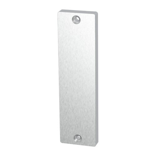 TradeBase Wide Stile Internal Plate – Plain – No Lever – Suits WL Mortice Locks – Satin Chrome in Satin Chrome