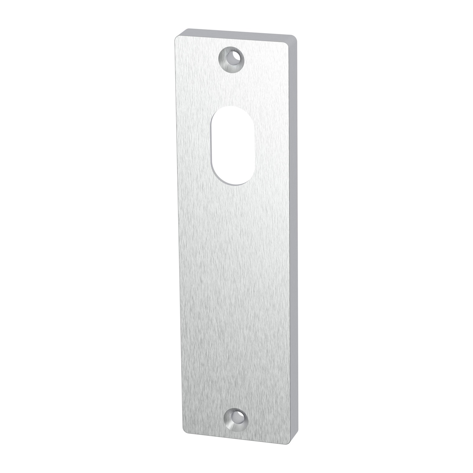 Wide Stile Internal Plate – Cylinder Hole – No Lever – Suits WL Mortice Locks – Satin Chrome - TradeBase WLF1441STC TradeBase Wide Stile Internal Plate – Cylinder Hole – No Lever – Suits WL Mortice Locks – Satin Chrome in Satin Chrome