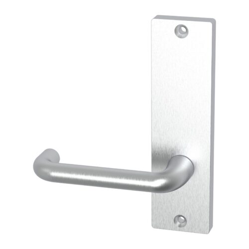 TradeBase Wide Stile Internal Plate & Lever – No Cylinder Hole – Suits WL Mortice Locks – Satin Chrome in Satin Chrome