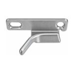 TradeBase Silver left hand sash cam lock keeper for double hung windows