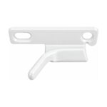 TradeBase White left hand sash cam lock keeper for double hung windows
