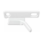TradeBase White right hand sash cam lock keeper for double hung windows