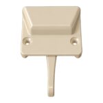 TradeBase Paperbark® window sash cam lock for double hung windows, lock only, top view