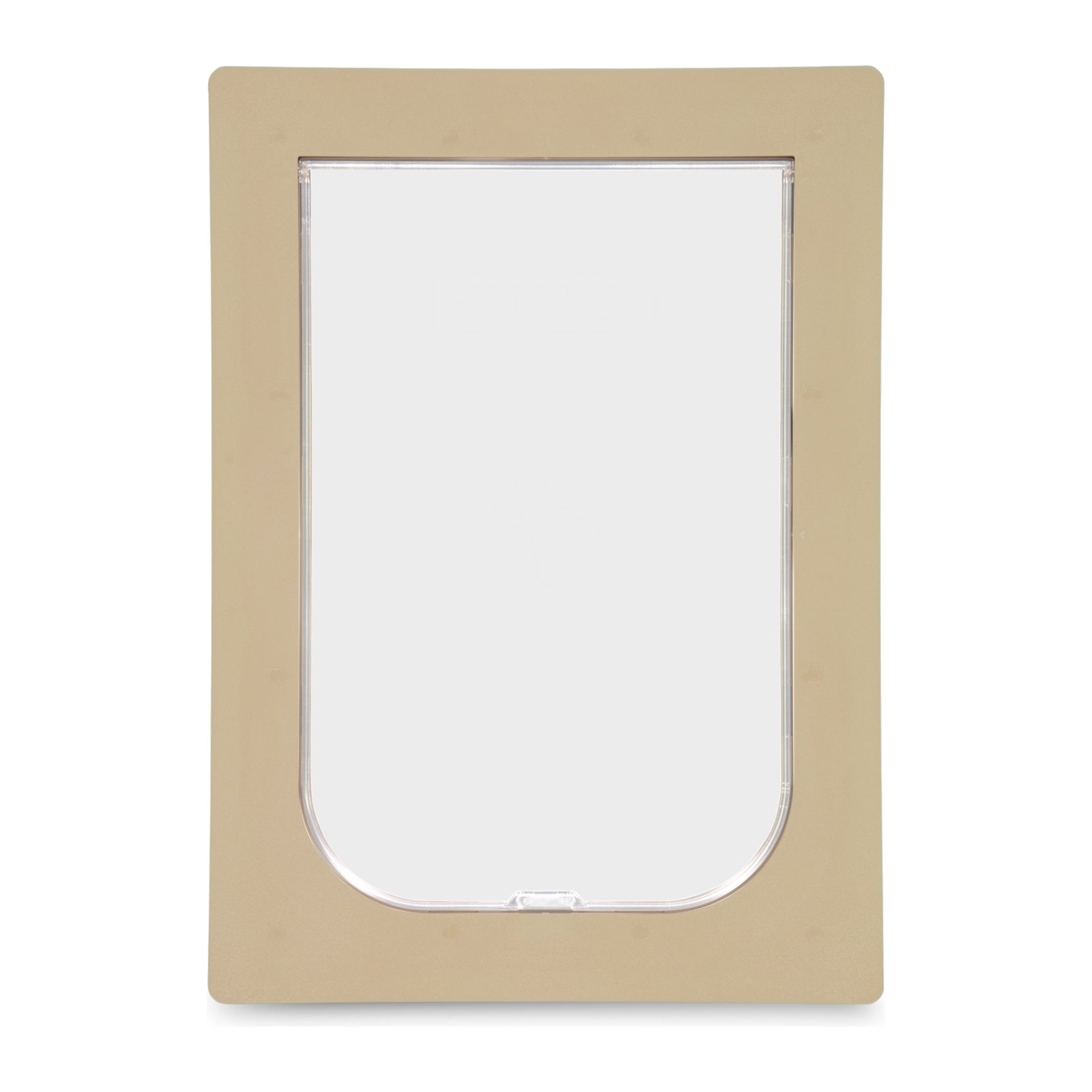 Pet Door – Suits Barrier & Screen Doors – Large 260 x 400mm Flap – Stone Beige Pet Door – Suits Barrier & Screen Doors – Large 260 x 400mm Flap – Stone Beige – front view