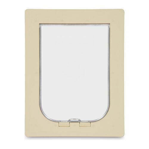 Pet Door – Suits Barrier & Screen Doors – Medium 225 x 305mm Flap – Primrose® – front view