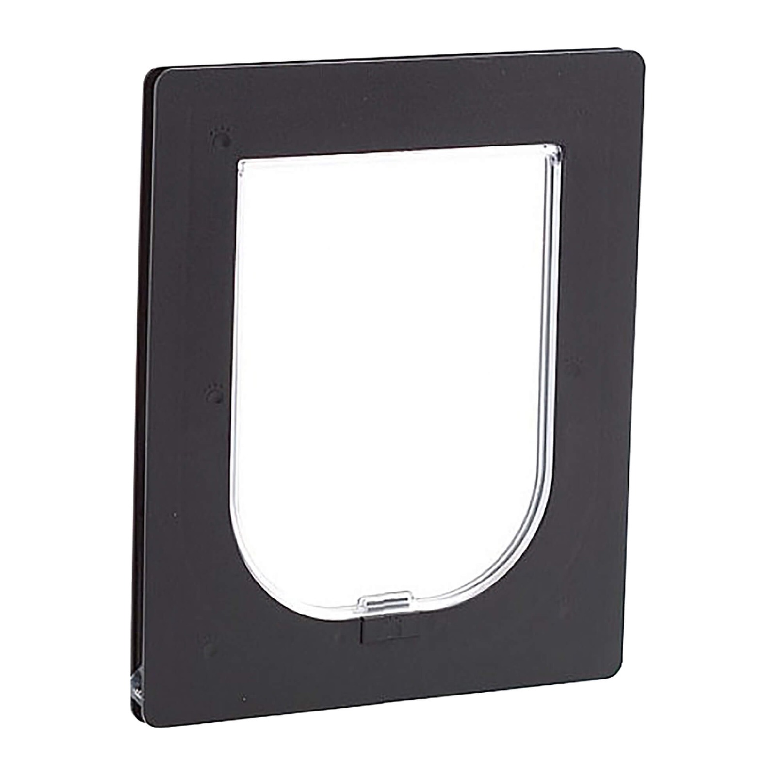 Pet Door – Suits Barrier & Screen Doors – Medium – Black - TradeBase PETSCRMBLK Pet Door – Suits Barrier & Screen Doors – Medium – Black in Black