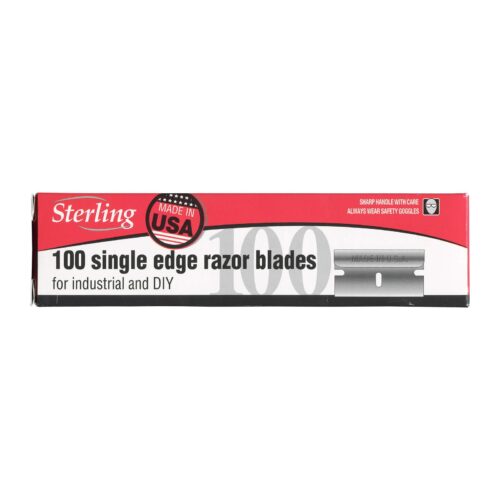 Single Edge Razor Blades – Suits Scrapers – Box of 100
