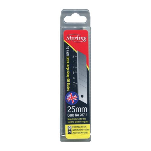 25mm Snap-Off Blades – Pack of 10