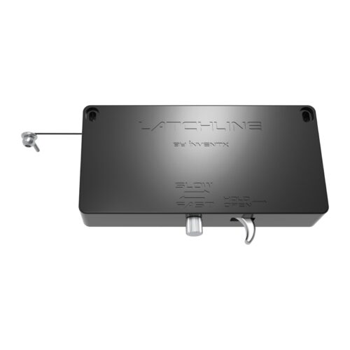 Latchline™ Sliding Screen Door Closer – Adjustable Speed – Hold Open – Black